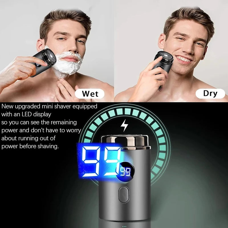 Electric Mini Shaver Rechargeable Type-c. Men Women Home Razor